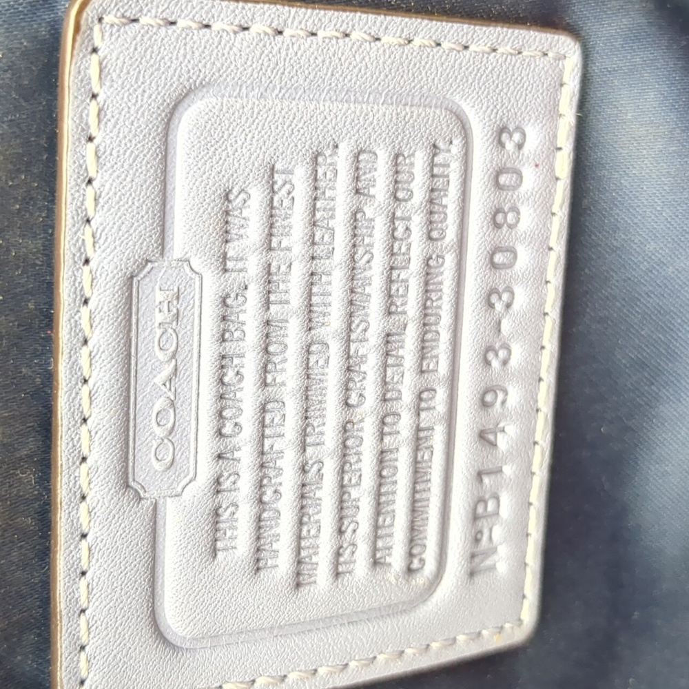 Coach Madison Phoebe Ikat canvas bag - Picture 10 of 16